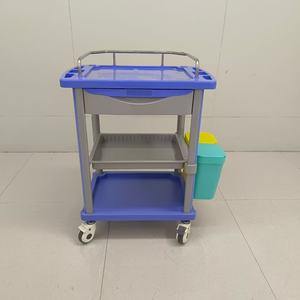 Mobiele stille medicijnverdeler - Soepele verrijdbare <span class=keywords><strong>trolley</strong></span> voor dagelijks medicijnverdelen in ziekenhuizen - Product Image 4