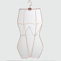 Cintre de présentation de maillots de bain intégraux de haute qualité, personnalisé, vente en gros pour boutiques