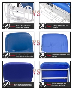 Tıbbi Yatar Pozisyonlu İnfüzyon Koltuğu Özelleştirilebilir Klinik Demir Hasta Kan Bağışı Manuel Çok Satan Yüksek Kalite Düşük Fiyat - Product Image 6