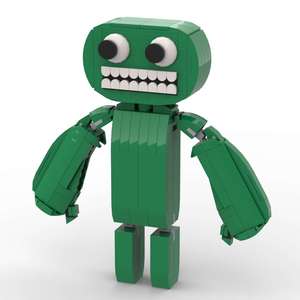 Juego de bloques de construcción personalizado para niños, juguete de bloques de construcción de jardín para Navidad, dorado, 2023 - Product Image 3