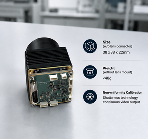 Module de caméra thermique non refroidie V38, capteur d'imagerie infrarouge 17um 50Hz, vision nocturne, module de caméra thermique - Product Image 4