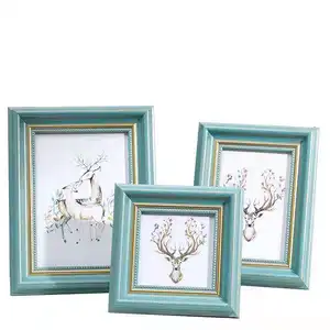 Brompton Range Vintage Cream or Gold Picture Photo Frames with Choice of Mount