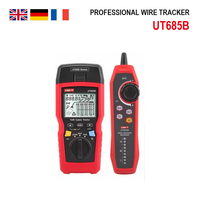 UNI-T UT685A/B Professioneller TDR-Kabeltester 500m Längentest POE 802.3AF mit Wiremap RJ45 RJ11 Koax LAN Tester-Kit