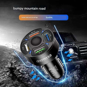 Ce RoHS bán buôn phổ QC 3.1A PD 20W 2 USB + 2 PD sạc xe hơi nhanh điện thoại di động sạc xe hơi sạc nhanh cho <span class=keywords><strong>iPhone</strong></span> Samsung - Product Image 6