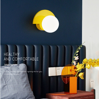 LEDEAST ZS07 Interior hogar Hotel decorativo sala de estar dormitorio lámpara de pared moderna luces de fondo montado en la pared luz Led
