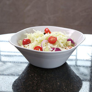 PP bát không thể phá vỡ nhựa phục vụ súp bát đa mục đích trắng vuông nhựa Bát PP đồ ăn Bát - Product Image 3