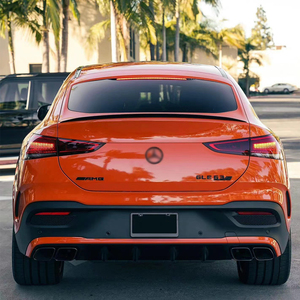 Para <span class=keywords><strong>Mercedes</strong></span> <span class=keywords><strong>Benz</strong></span> <span class=keywords><strong>GLE</strong></span> Coupe C167 <span class=keywords><strong>2020</strong></span> + modificado a GLE63 Coupe AMG Facelift parachoques Kit de carrocería. - Product Image 2