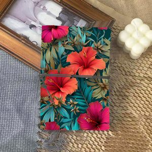 Máy tính xách tay văn phòng thủ công A6 đẹp thực tế cho người quản lý tài khoản phù hợp với lưu giữ khách hàng và nhật ký dịch vụ với - Product Image 1