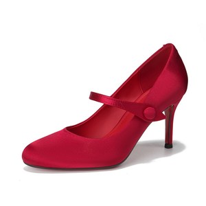 2615 <span class=keywords><strong>Scarpe</strong></span> Mary Jane in Raso Stile Francese per Donne, Punta Solida <span class=keywords><strong>con</strong></span> Cuciture, <span class=keywords><strong>Tacco</strong></span> a Spillo Sottile, <span class=keywords><strong>Eleganti</strong></span> <span class=keywords><strong>Scarpe</strong></span> <span class=keywords><strong>con</strong></span> <span class=keywords><strong>Tacco</strong></span> <span class=keywords><strong>Alto</strong></span> e Taglio Basso - Product Image 2