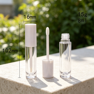 Offre Spéciale – Mini Tube de Brillant à Lèvres Transparent de 8 ml avec Applicateur Souple en Forme de Pattes de Cerf pour Emballage de Maquillage des Lèvres - Product Image 2