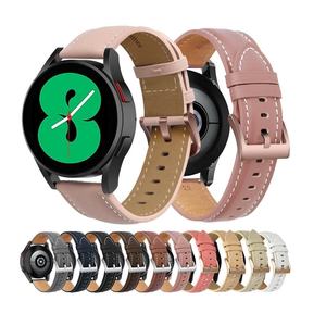 <span class=keywords><strong>Bracelet</strong></span> en <span class=keywords><strong>cuir</strong></span> 20mm pour <span class=keywords><strong>Samsung</strong></span> <span class=keywords><strong>Galaxy</strong></span> <span class=keywords><strong>Watch</strong></span> 4 3 <span class=keywords><strong>Active</strong></span> 46mm 42mm <span class=keywords><strong>44mm</strong></span> 40mm 41mm 45mm - Product Image 1