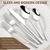 Vente en gros pas cher personnalisé fourchette cuillère couteau de qualité alimentaire argenterie de luxe ensemble de couverts en acier inoxydable ensemble de couverts pour la fête de mariage