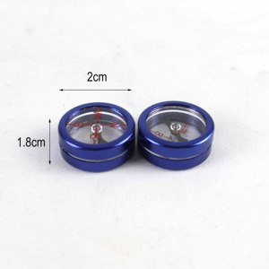 Mini boussole à boîtier en aluminium pour la navigation en plein air et l'éducation scientifique scolaire - Product Image 6