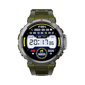 Zw25 שעון ספורט nfc ip67 1.52 אינץ מסך 64m זיכרון שעון חכם 2023 250mah קול עוזר reloj inteligente
