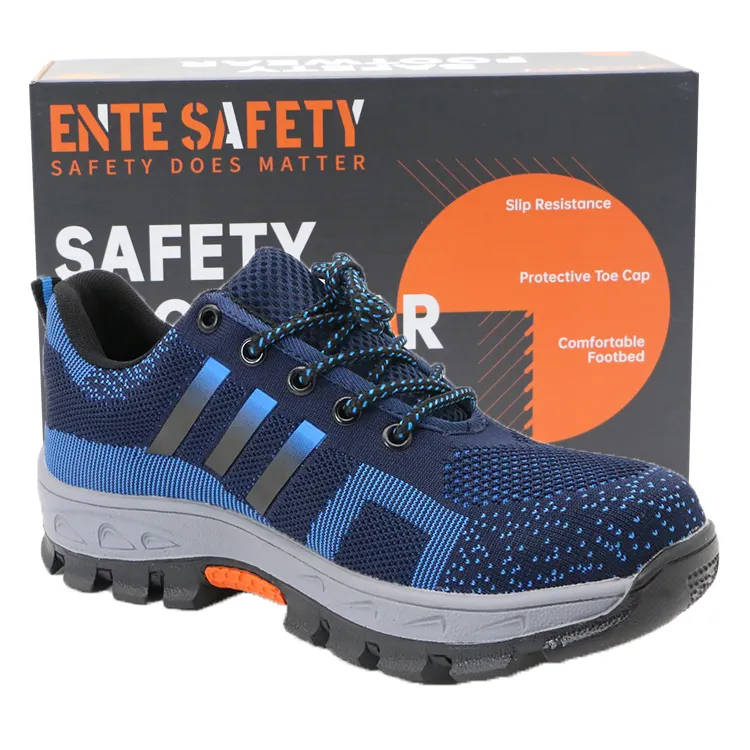 ENTE SAFETY comfortable anti-slip anti-puncture construction work cat casual men safety footwear boots safety shoes for men