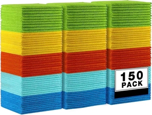 Serviette en microfibre tricotée à la main de luxe en promotion pour le nettoyage des appareils électroménagers et des voitures, multi-usages - Product Image 1