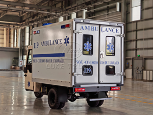 Ambulance à trois roues Véhicule médical d'urgence à 3 roues Transport de premiers secours en zone rurale Ambulance - Product Image 4