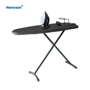 Planche <span class=keywords><strong>à</strong></span> <span class=keywords><strong>repasser</strong></span> verticale portable en acier HONEYSON pour hôtels et maisons - Conception pliable télescopique réglable - Product Image 4