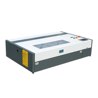 Máquina de Grabado Láser CO2 de Escritorio 3050, 40W 50W 300*500mm, para Corte de Madera, Acrílico, Cuero y MDF (No Metales)