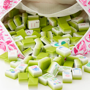 Jeu de Mahjong Américain en Acrylique – Ensemble de Divertissement Durable et Portable avec Tuiles de Luxe pour le Plaisir à Domicile – Tuiles de Mahjong Américain de Luxe - Product Image 5
