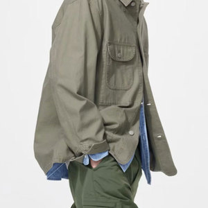 Top Trending Unique Design <b>Men</b> <b>Denim</b> <b>Jackets</b> Wholesale Cheap Price Customized Pockets Style <b>Men</b> <b>Denim</b> <b>Jackets</b> For Hot Sale - Product Image 5