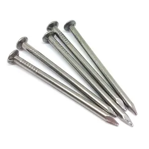 China supplies wholesale 2.5 inch 3 inch round head common iron wood nails