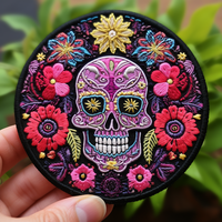 Patch Tissé Personnalisé en Tissu/Broderie, Patch PVC 3D, Patch en Silicone pour Vêtements