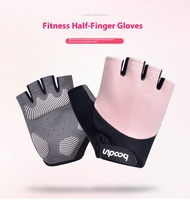 Gants de fitness pour femme, rembourrés, respirants, antidérapants, pour l'entraînement, l'exercice, la musculation et la gym