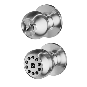 Keyplus Sliver Knob Shape Digital <b>Keypad</b> <b>Locks</b>, Easy Installation Wooden Door Smart Door <b>Lock</b> D-L10P Easy Installation Door <b>Lock</b> - Product Image 5