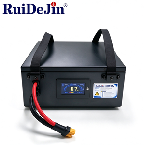 Paquete de Baterías de Litio LiFePO4 Compacto de 48V 80Ah para Chasis de Robot Inteligente AMR, Carga Modular Ligera, CE UN38.3 - Product Image 4