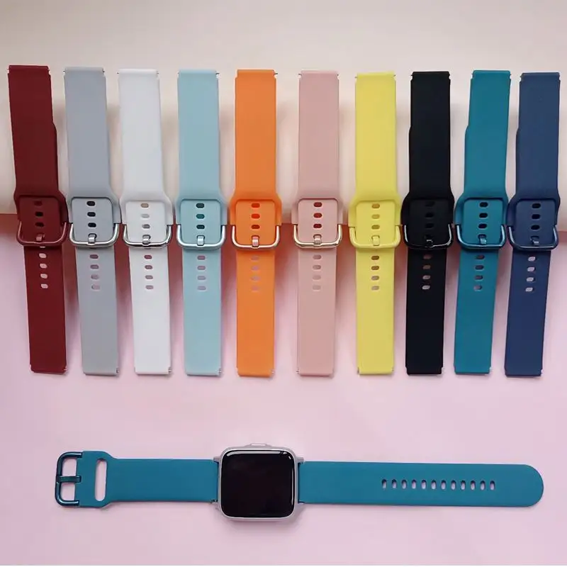 Silicone Band For haylou ls02 Smart watch Breathable TPU Sport bracelet Wristband LS01 Bracelet Strap