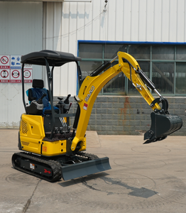 Ücretsiz kargo EPA ekskavatör 3.5Ton 4 Ton kuengine motor paletli kazıcı çiftlik Mini Bagger Mini ekskavatör ile başparmak kova - Product Image 6