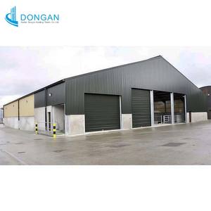 โรงงานผลิตโครงสร้างเหล็กแบบกำหนดเองมืออาชีพของจีน โกดังเก็บสินค้า ออกแบบโครงสร้างเหล็กฟรี ชุดอุปกรณ์สร้างโรงเก็บของโลหะ - Product Image 2