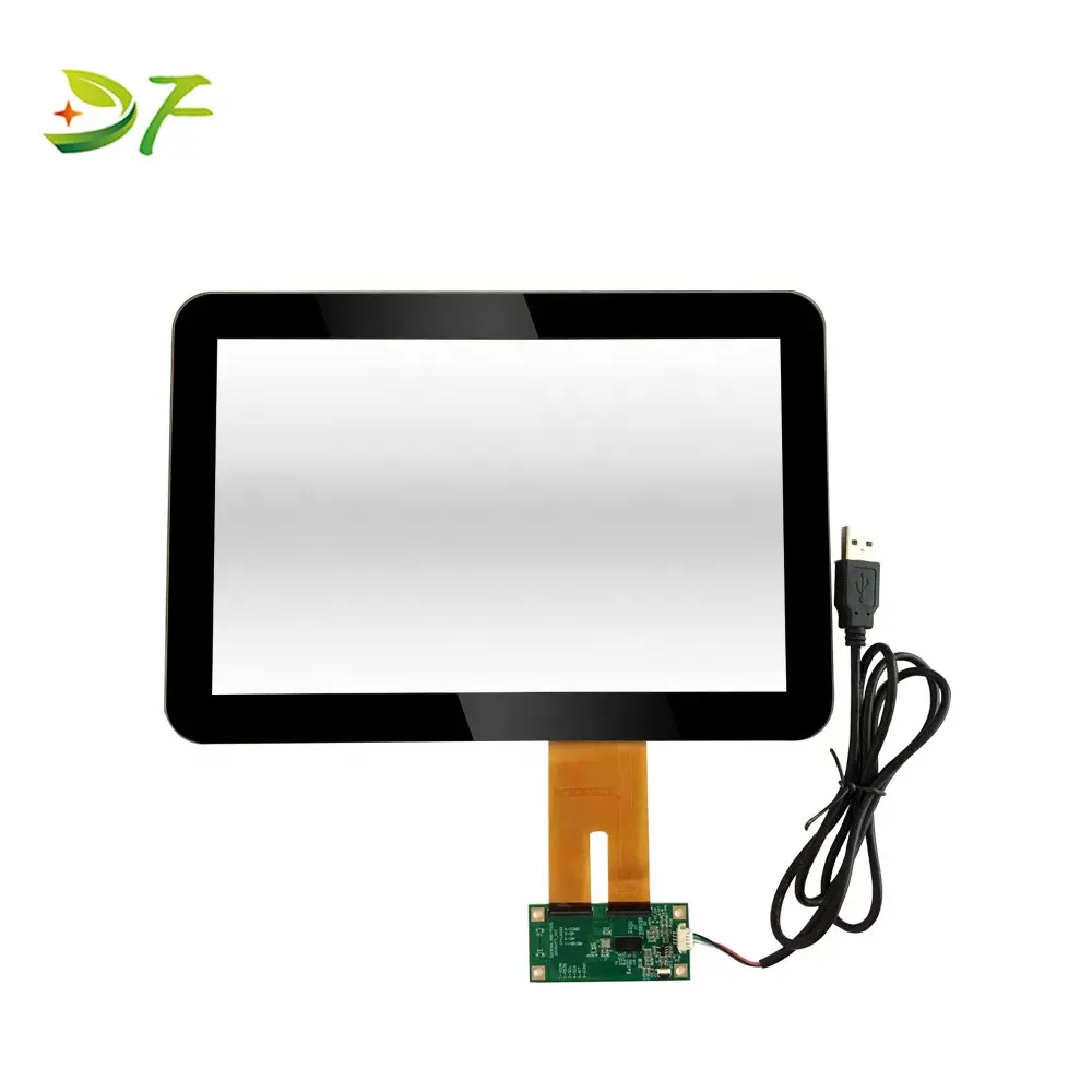 Industrial custom multi touch sensor glass 10.1,15.6,17,18.5,21.5,23.6 inch usb ilitek pcap capacitive touch panel