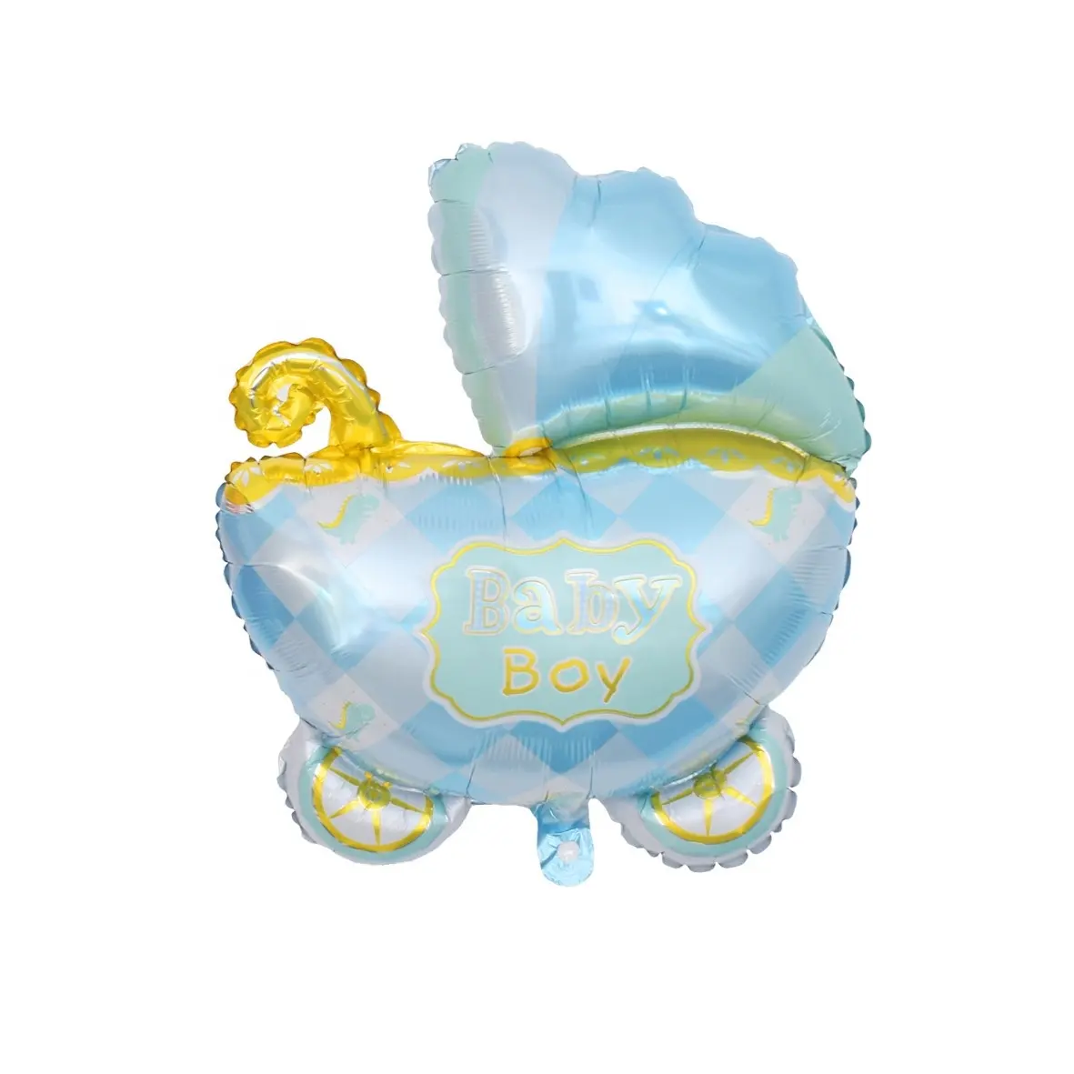 Wholesale Big Large Baby Carriage Mylar Foil Balloon Children Baby Shower Birthday Party Decoration Layout Supplies