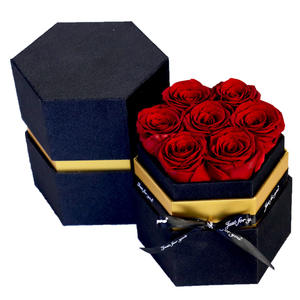 Día de San Valentín flores preservadas productos novedosos rosas preservadas Etiqueta Privada rosas <span class=keywords><strong>eternas</strong></span> estabilizadas para siempre - Product Image 2
