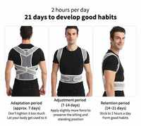 Prix usine hommes femmes haute qualité correcteur de Posture épaule dos orthèse réglable Sport dos soutien pour la Posture physique