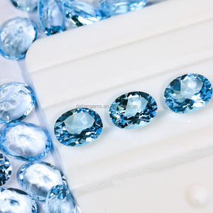 डेटियन प्राकृतिक टॉपज़ रत्न रत्न ए गुणवत्ता वाले ओवल कट 10*8 मिमी थोक प्राकृतिक ढीली रत्न - Product Image 2