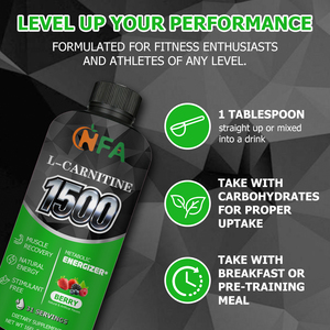 OEM Health <b>Supplement</b> L-Carnitine 1500 Oral Liquid with L-Carnitine Extract Support Natural Energy Production Oral Liquid - Product Image 4