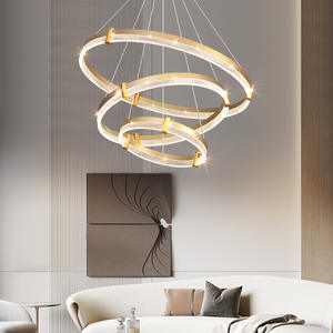 Luminaire suspendu minimaliste moderne, design unique et créatif pour hôtel, restaurant, bar et chambre à coucher, lustres et luminaires suspendus - Product Image 1