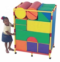 Briques de construction classiques pour enfants, pièces, construire un jeu souple bon marché