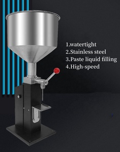 A03 của nhãn hiệu máy làm đầy chất lỏng nhỏ Máy rót chai với 10L Phễu - Product Image 2