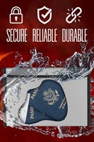 BSCI personnalisé grande pochette portefeuille ignifuge sacs d'argent résistant à l'eau et au feu sac de documents ignifuge