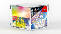 Boîte en métal moderne résistante aux UV, mini, lot de 8 ou 10, légère, pour vitrine en acrylique transparente, avec couvercle magnétique, pour vêtements et linge.
