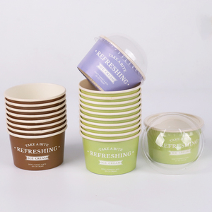 Vaso de Papel de Pared Simple Ecológico Personalizable, Reutilizable, Duradero, Impresión Offset, Colores y Tamaños Personalizados, Recubierto de PE de Grado Alimenticio - Product Image 2