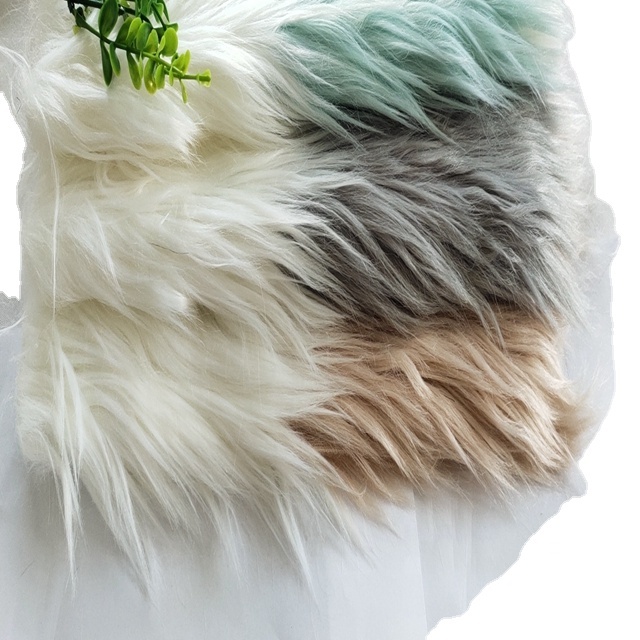 Искусственная Длинная шерстяная ткань из искусственного меха