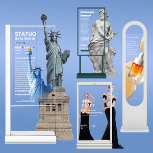 Pantalla Táctil Interactiva OLED Transparente de 48, 55 y 77 Pulgadas, para Señalización Digital en Restaurantes y Bares de Alta Gama - Product Image 2