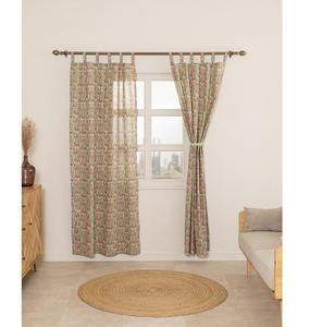 Cantonnières de fenêtre sur mesure avec des panneaux de voilages en tissu doux, modernes et légers Équilibre entre éclairage naturel et intimité - Product Image 3