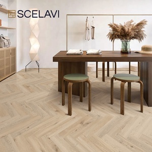 Lồng vào nhau xương cá SPC sàn nhựa không trượt bấm vào công nghệ khóa PVC gạch lát sàn không thấm nước sang trọng Sàn Vinyl - Product Image 3