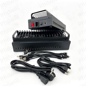 Portable 100 Ports USB Hub Dock Charger Mobile <b>Phone</b> Farm Box 100 Slots iPhone Android Storage Box Holder Station Granja De Bots - Product Image 6